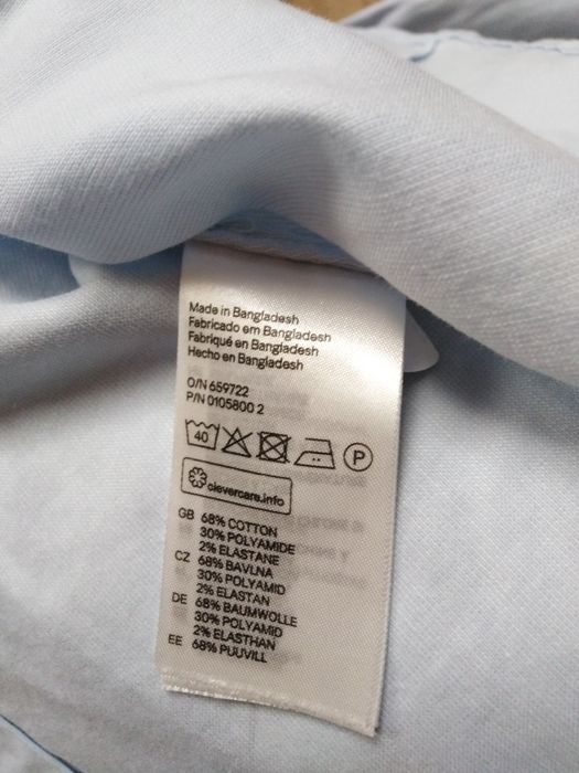 Jasnoniebieska koszula H&M