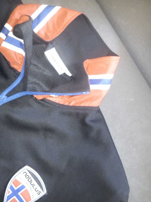 bluza nebulus L/57cm rozpinana czarna super stan elastyczna termoflow