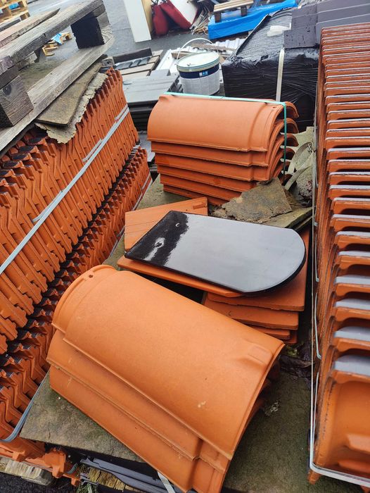 Dachówki ceramiczne i cementowe końcówki WYPRZEDAŻ