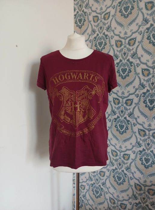 Koszulka z herbem Hogwartu. Harry Potter. Pepco. Rozmiar L/40.