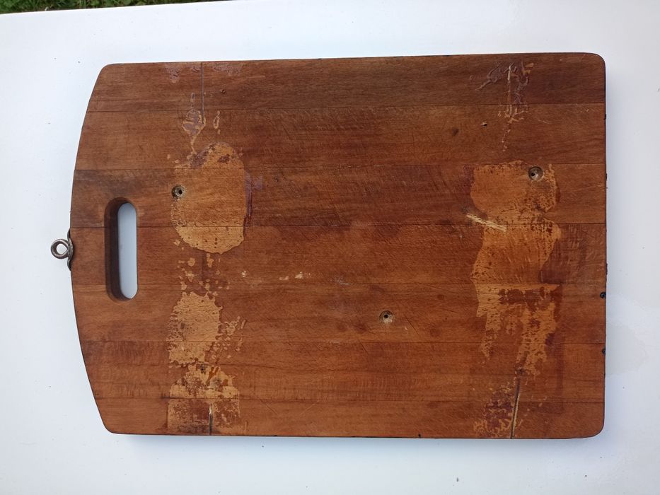 Duża deska do krojenia antyk