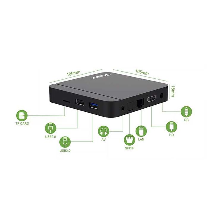 Смарт ТВ приставка Tanix W2 4/32 Гб Smart TV Box Android 11