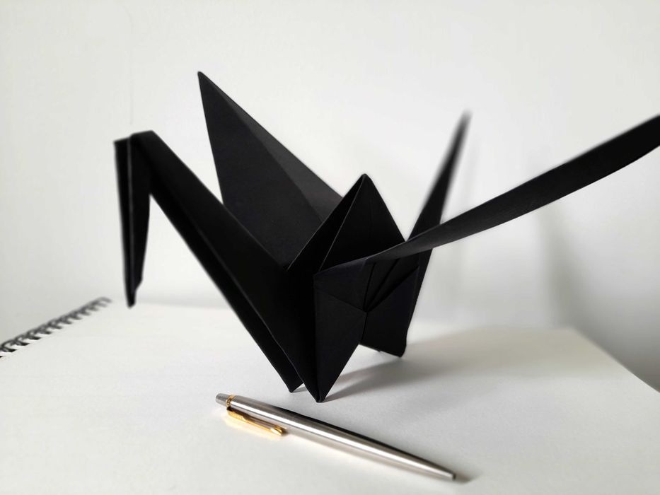 Origami Gigante Grou Decoração Casamento Festas Eventos Centro de Mesa