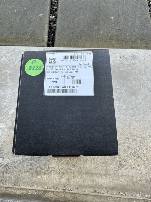 Amortecedor NOVO FOX Float X2 Factory 230x65 modelo 2025