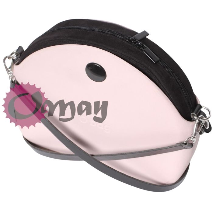organizer do OBAG MOON LIGHT eko zamsz czarny suwadła 2 kieszenie OMAY
