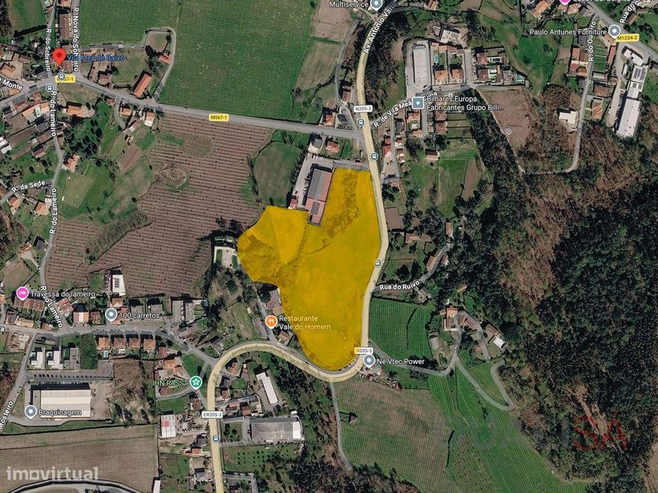 Rustic land of 3.968500 ha in Bico, Amares
