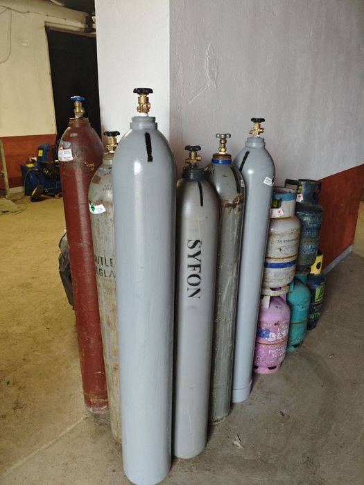 Butla T-40,26kg,Co2, Syfon, 7 sztuki