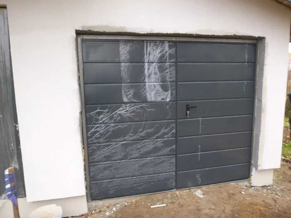 Brama garażowa Brama do garażu Brama do muru Bramy garażowe na wymiar PRODUCENT