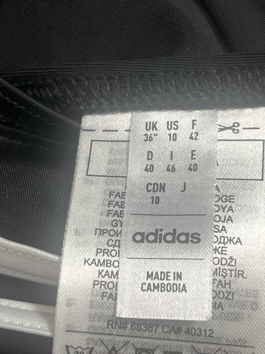 Czarny Strój kąpielowy Adidas 38 / 40 M