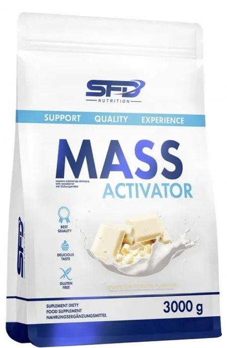 Nowy proszek do shake Mass up biala czekolada 3 kg dla sportowcow