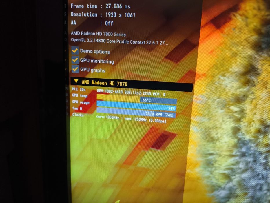 Відеокарта hd7870 2gb