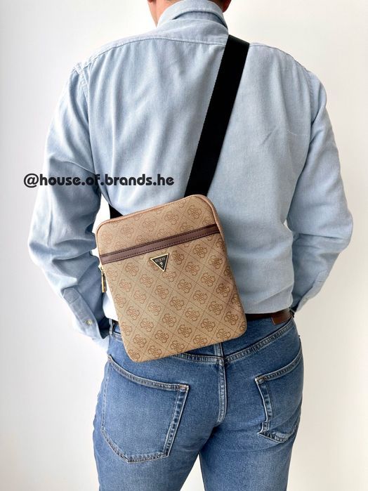 GUESS Vezzola crossbody Мужская сумка оригинал чоловіча сумочка гезз
