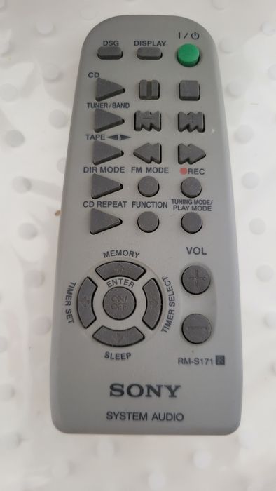 Mini hifi Sony, com CD, radio e cassete