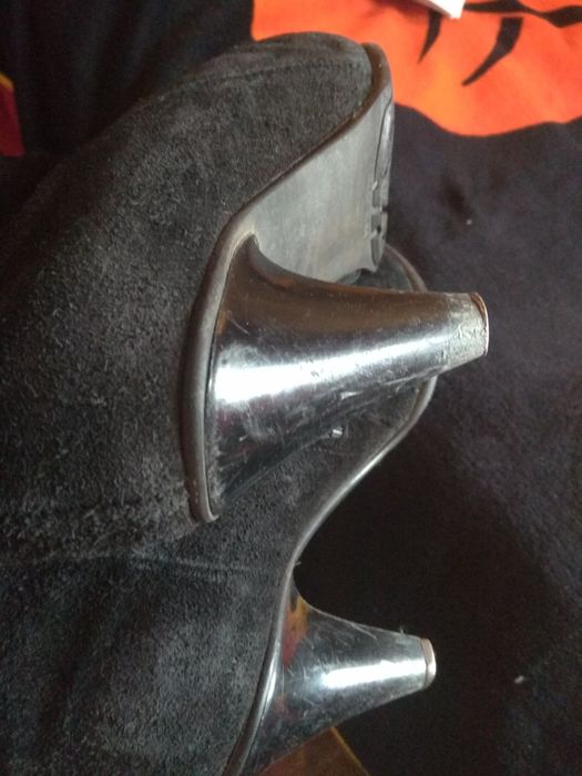 сапоги зимние замш 39р