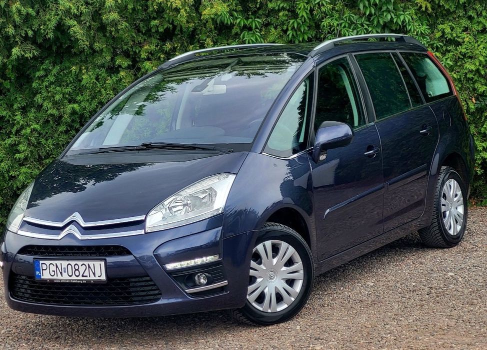 Citroën C4 Grand Picasso bardzo ładny, 7 OSÓB, zarejestrowany, Gwarancja !!