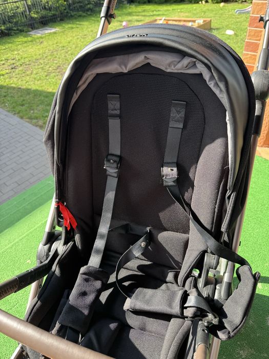 Anex IQ Premium 3w1 | czarny | gondola + spacerówka + Buggy