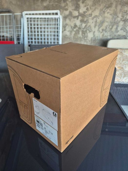 Capacete Integral AGV K3 Mono White