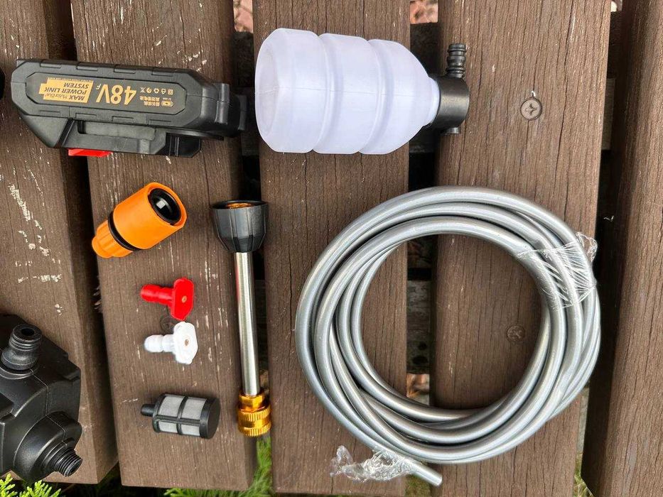 ‼️ Аккумуляторная мини мойка 2️⃣акб Минимойка безпроводная. Міні мийка