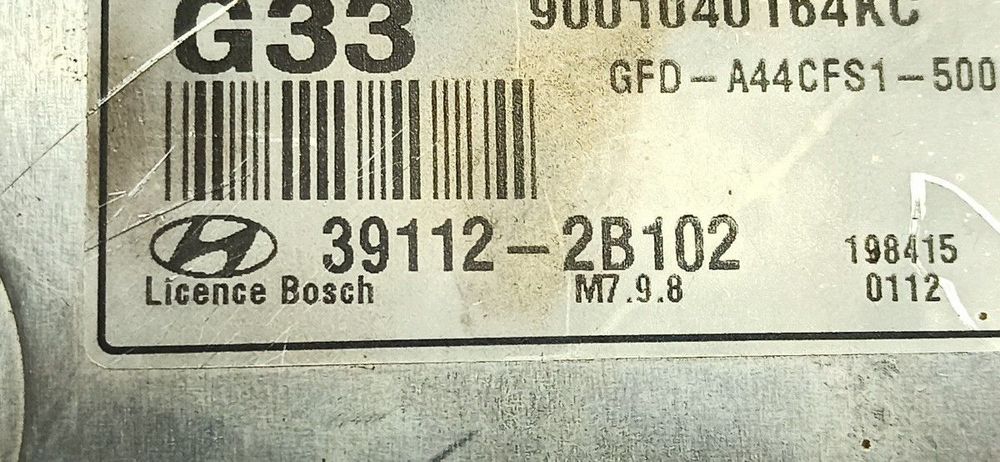 CENTRALINA DO MOTOR UCE HYUNDAI I30 CLASSIC