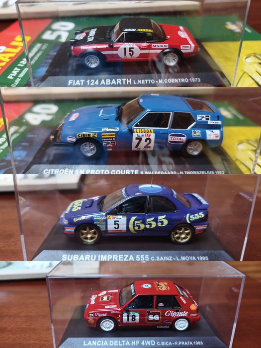 Miniaturas "Os Nossos Campeões de Rally Portugal"