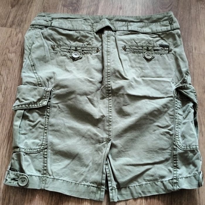 Spódniczka mini kolor khaki