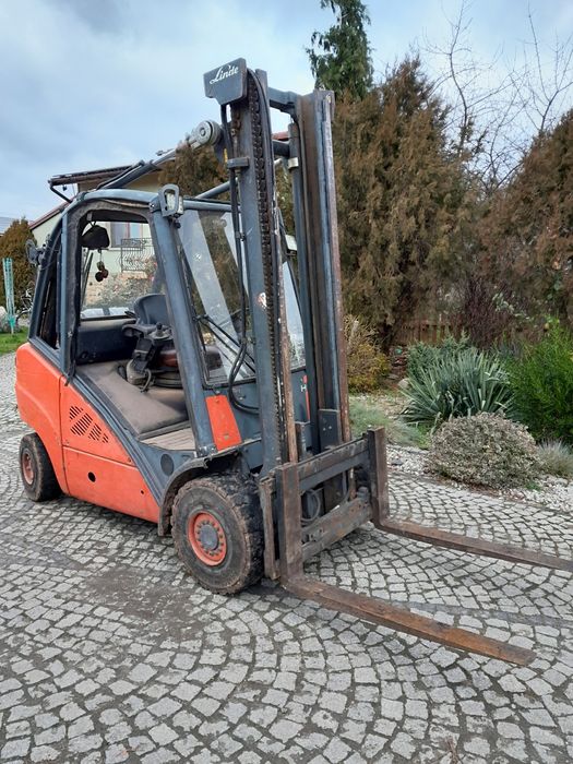 Wózek linde H30T serwisowany zadbany przesuw boczny 2011 rok