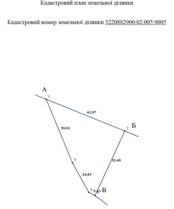 Продаж земельної ділянки 18,35 сот. Київська обл., с.Кийлів  22000$