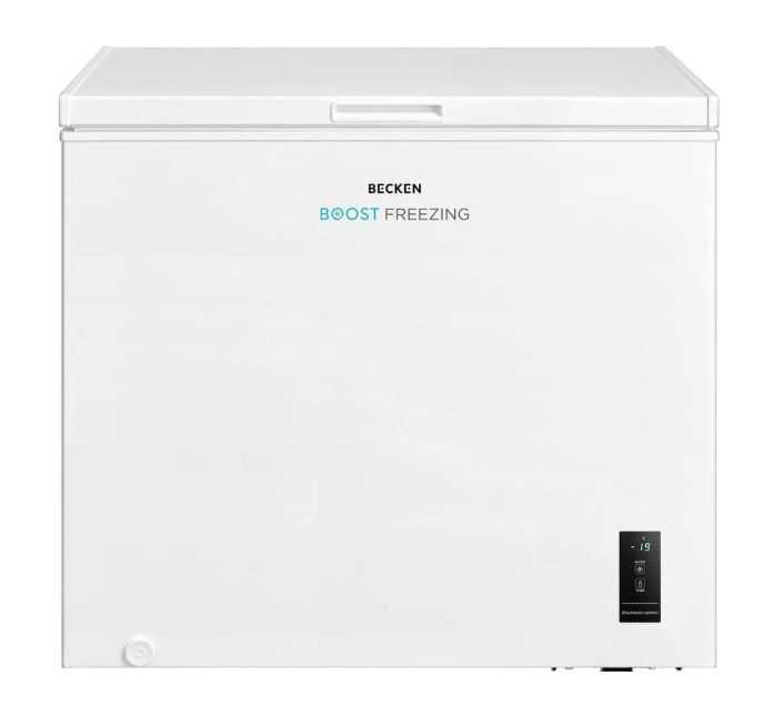 Arca Horizontal BECKEN BCF8336, 82 cm, 198 L, NOVA, Garantia