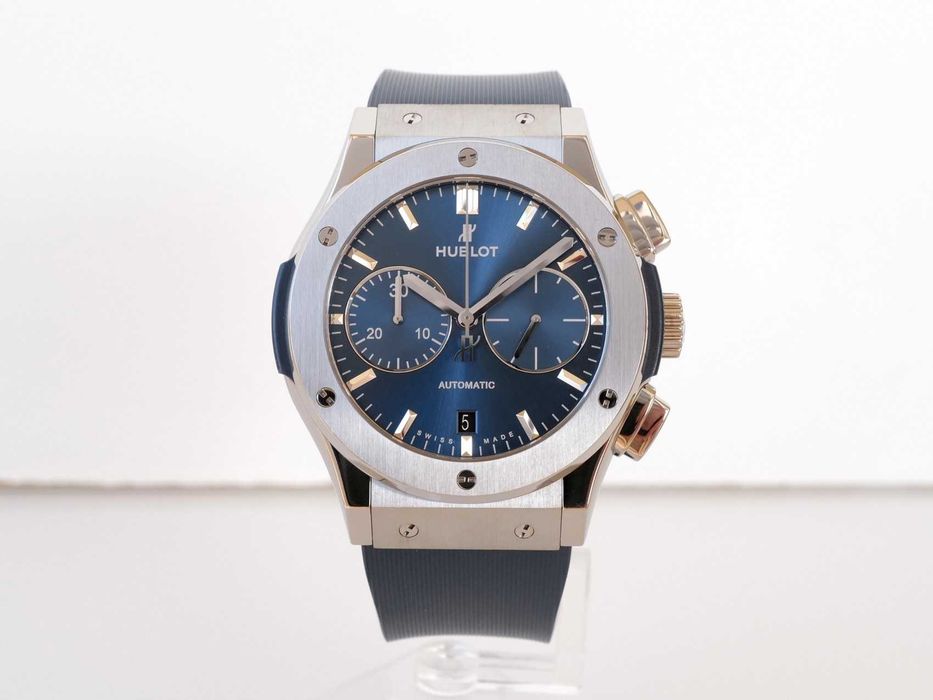 Classic Fusion Chronograph Titanium Blue 45mm