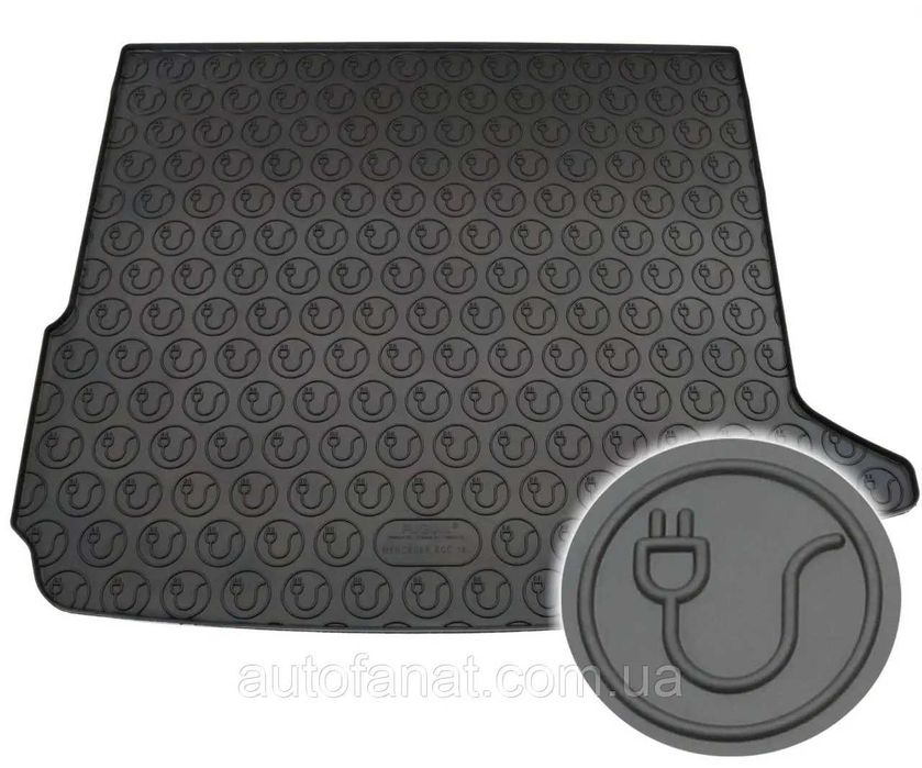 Коврик в багажник Mercedes | Резиновий Автоковрик Мерседес | Гумовий