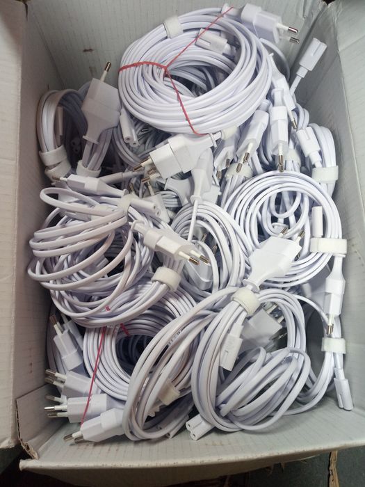 Електрошрот кабель живлення 220 вольт 2 пін якість гурт роздріб ориг