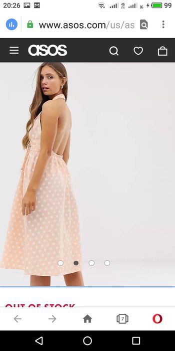 Сарафан, платье Asos, 36 р （us 4）