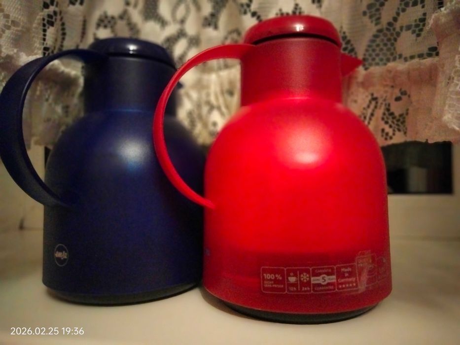 Чайник термос EMSA стекляная колба Германия