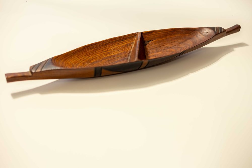 Peças decorativas em madeira