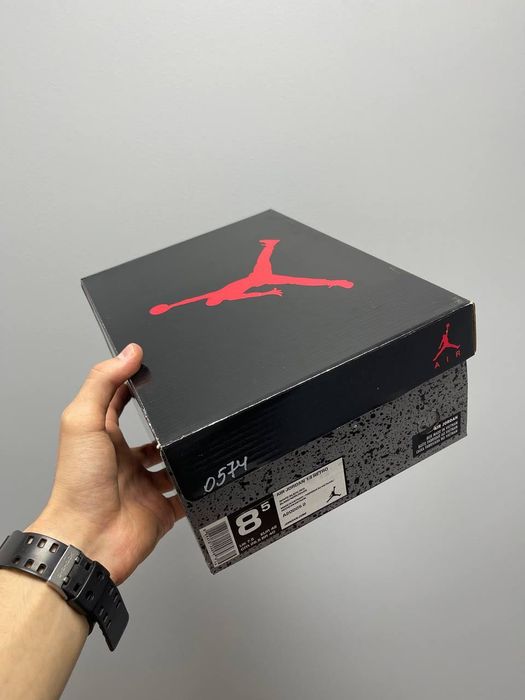 Air Jordan 4 Retro ‘Black Oreo’ meskie buty 40-45 sneakersy trampki