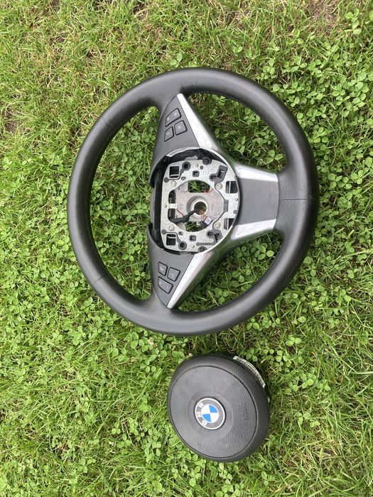 Kierownica sport bmw e60 e61 e63 grzana start/stop