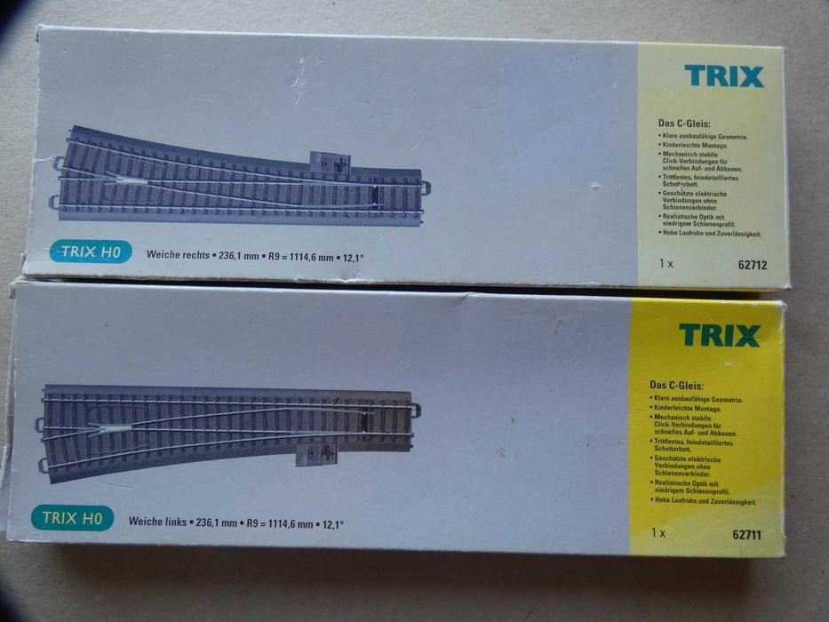 ESCALA HO - Acessórios comboios electricos Trix; LER anuncio