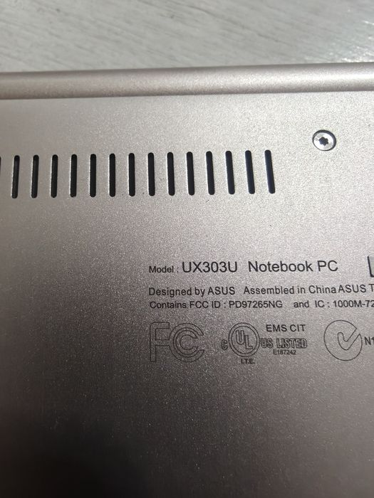 Asus UX303U без зарядного