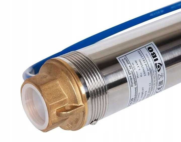 Najlepsza Pompa Głębinowa z Kablem 25m 3"TS 21 IBO 0,55kW 50L/min