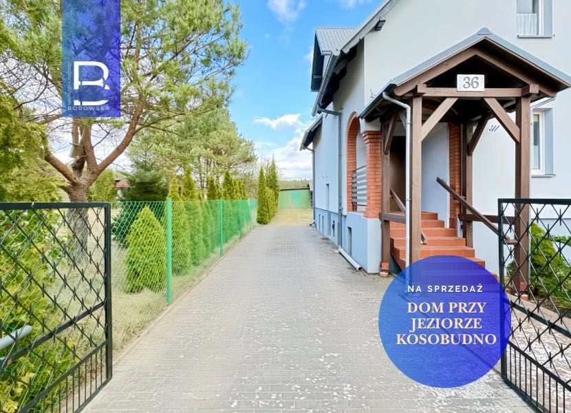 Dom wolnostojący 219 m2 z garażem - Męcikał - blisko jezioro Kosobudno