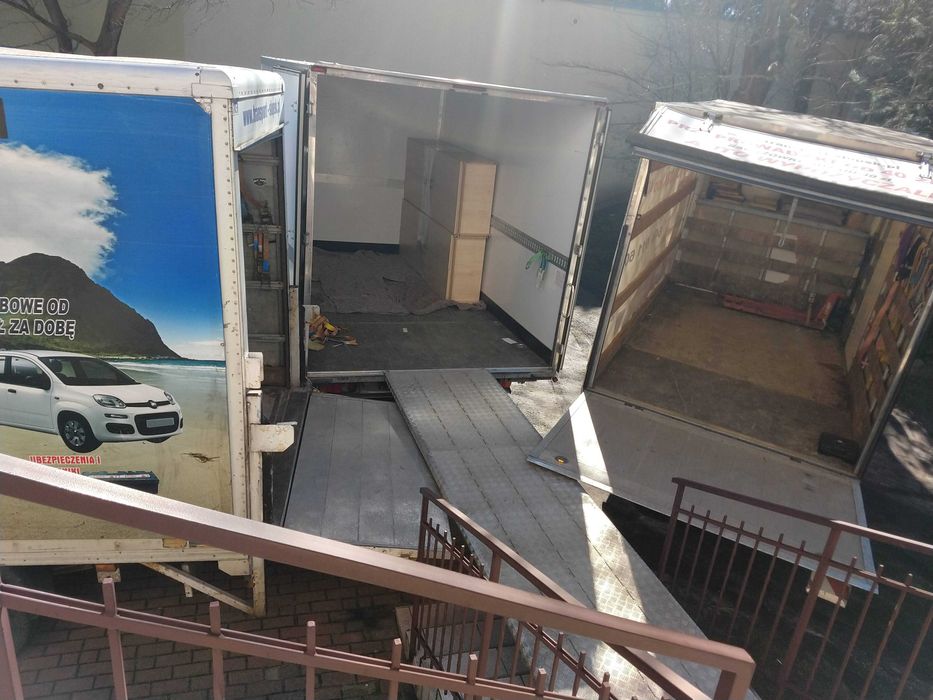 Bartman Przeprowadzki Transport Bagażówki z windą WYNAJEM AUT od 15lat