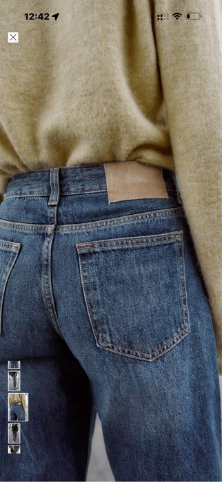 Zara джинси нові 40р