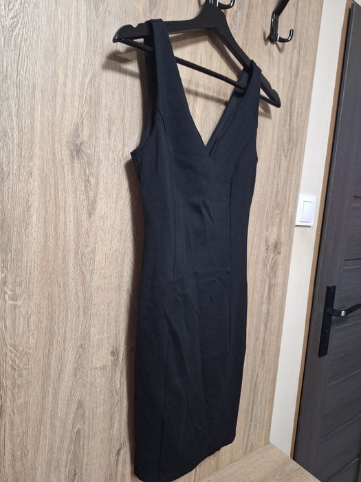 Elastyczna obcisła sukienka czerwona 34/36 (xs/s)