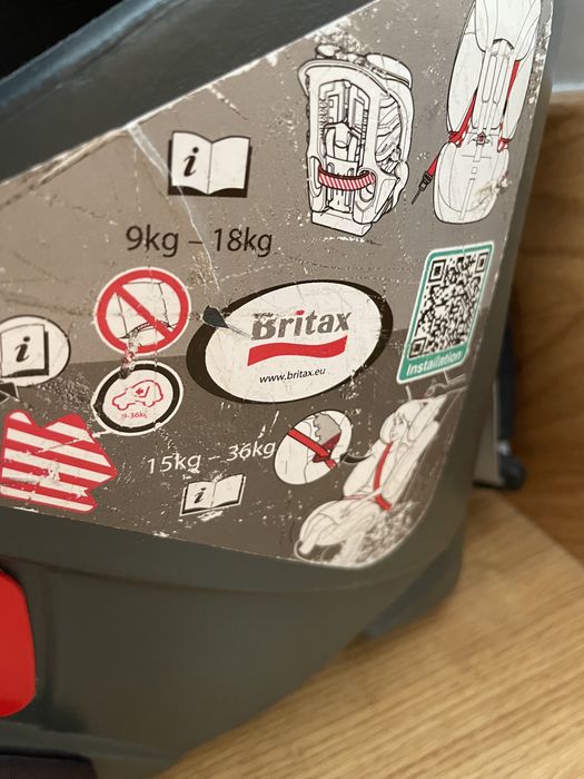 Fotelik samochodowy britax 15-36 kg