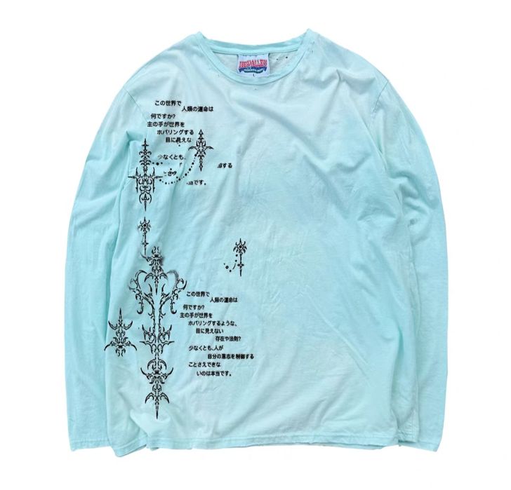 Y2k opium distress longsleeve