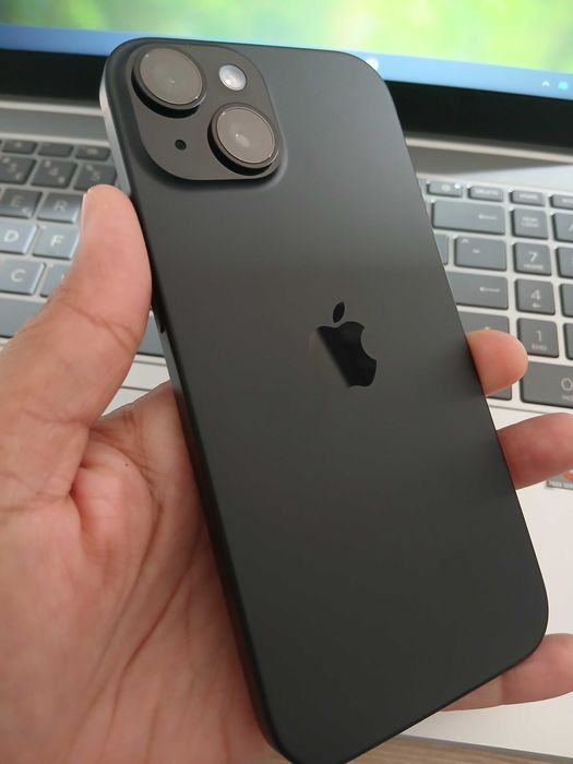 Iphone 15 novo,128 gb, preto fosco