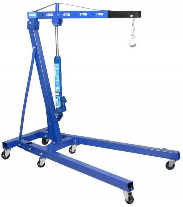 Кран для двигуна гідравлічний підкатний 2Т Kupczyk кран для двигателя