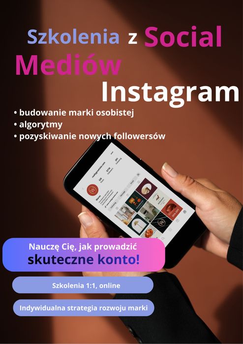 Szkolenie Instagram 1:1 dla kobiet online | Budowa marki osobistej