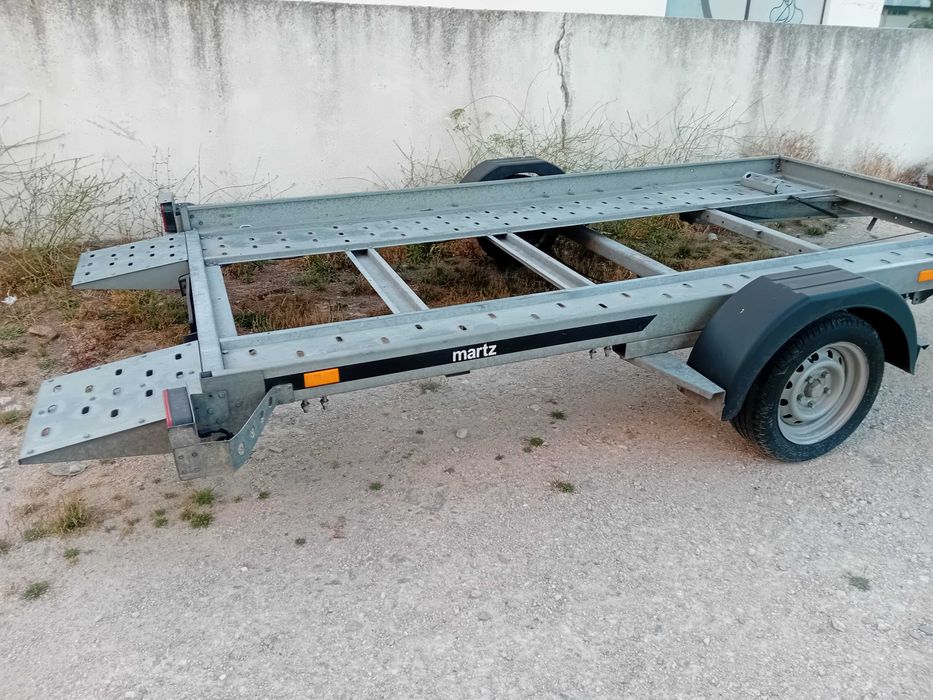 Atrelado porta carros basculante 1500kgs