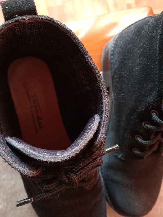 Botins camurça mulher